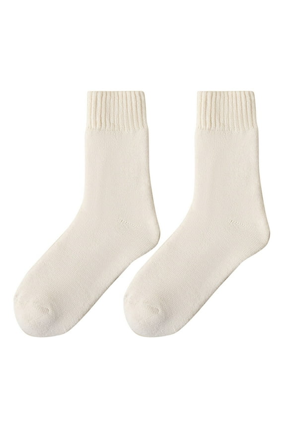 Over Knee Thigh Socks Thermal Socks For Men And Women Heated Winter Boot Socks Insulated For Cold Weather Warm Fuzzy Socks Gifts For Women Warm Stocking Beige One Size