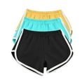 thumbnail image 1 of Audhol Lounge Shorts Women 3Pc Shorts for Women Casual Summer Sports Yoga Shorts Workout Athletic Running Gym Shorts Womens Shorts Casual orange M, 1 of 4