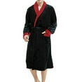 Audhol Men's Bathrobe Clearance Deals, Men's LongSleeved Robe