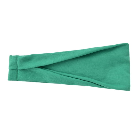 Audhol Non-Slip Hair Bands Sport Headbands For Women Men Elastic Soft Fabric Non Slip Hair Bands Hair Warp For Daily Workout Yoga Running Sports Unisex Fashion Headbands For Women Green2 One Size