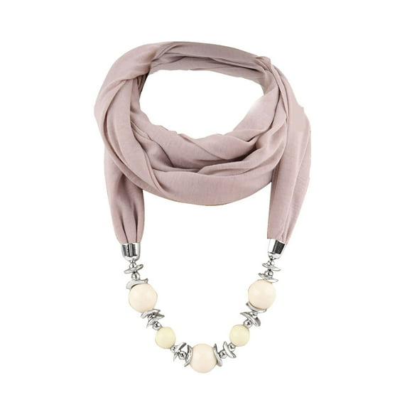 Audhol Shawl Wraps for Women Women Pendant Scarf with Tassel Rhinestone Jewelry Scarves Womens Warm Shawl Khaki One Size