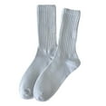 thumbnail image 1 of Audhol No Show Socks Womens and Men Women Thin Cotton Socks Soft Cotton Bootie Socks Women Above Ankle Crew Socks Anti-slid Athletic Running Invisible Socks Light blue One Size, 1 of 4