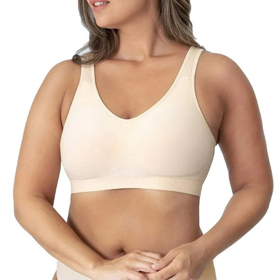 Audhol Sports Bra Seamless Bra Khaki S