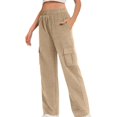 Audhol Sweat Pants for Womens Women's Wide Leg Pants High Elastic