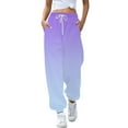 thumbnail image 1 of Audhol Sweatpants Women, Women's Bottom Sweatpants Joggers Pants Workout High Waisted Yoga Pants with Pockets Loose Sweatpants for Women Purple 4XL, 1 of 9
