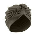 thumbnail image 1 of Audhol Turbans for Women! Women Muslim Turban Hat Cancer Chemo Cap Hair Bonnet Head Scarf Wrap Cover Chemo Headwear for Women Army Green One Size, 1 of 2