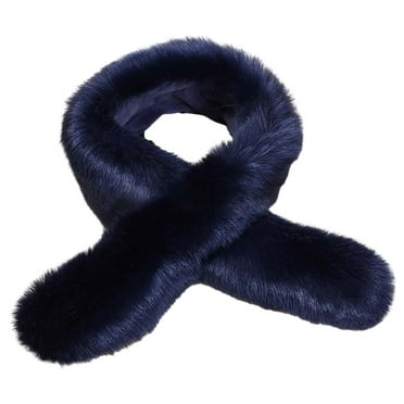 Audhol Warmer Gaiter Face For Men Women Women'S Autumn Winter Solid Plush Warm Neck Winter Scarf Neck Blue1 One Size