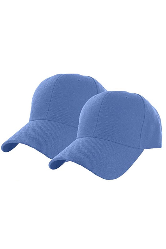 Winter Baseball Cap Hat Summer Mens Baseball Solid Sports Casual Color Outdoors Cap 2Pc Summer Baseball Caps Baseball Cap Men Blue One Size