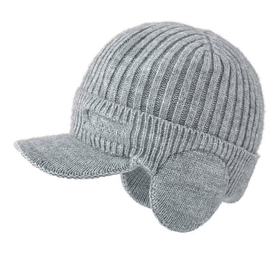 Audhol Winter Hats for Women Elastic Warm Knitted Hat Winter Hat Mens Thickened Wool Hat Outdoor Warm Knitted Hat in Autumn and Winter Beanie for Women B One Size