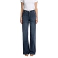 thumbnail image 1 of Audhol Women's Jeans Women's Wide Leg Jeans Relaxed Loose Straight Leg Baggy Jeans Denim Washed Pants Jeans for Women Trendy Blue L, 1 of 9