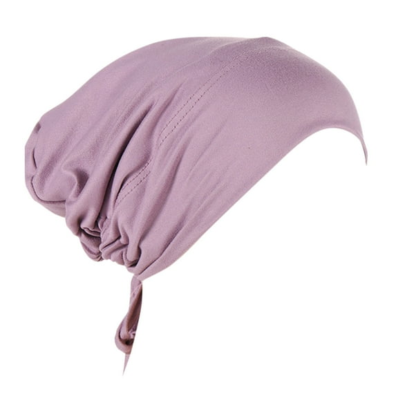 Audhol Womens Hats Fashion Cancer Head Hat Cap Ethnic Bohemian Floral Hair Cover Wrap Turban Headwear Turban Cap Silk Bonnet D One Size