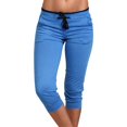 thumbnail image 1 of Audhol Workout Leggings for Women! Women's Yoga Pants Stretchy Soft Drawstring Workout Pants Outdoor Athletic Causal with Pockets Yoga Leggings for Women Blue 4XL, 1 of 6