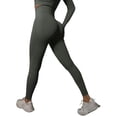 thumbnail image 1 of Audhol Yoga Leggings for Women Sports Fitness Pants Women's High Dry Run Yoga Pants Tights Sensation Cropped Pants Workout Leggings for Women Dark Gray M, 1 of 4