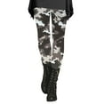 thumbnail image 1 of Audhol Yoga Pants Women Women's Autumn and Winter Camouflage Leggings Artistic Printed Soft Stretchy Pants for Women Camo Leggings Dark Gray M, 1 of 5