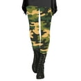 thumbnail image 1 of Audhol Yoga Pants Women Women's Autumn and Winter Camouflage Leggings Artistic Printed Soft Stretchy Pants for Women Camo Leggings Yellow 4XL, 1 of 4