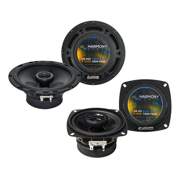 Audi 80/90 Series 1988-1996 OEM Speaker Upgrade Harmony R4 R65 Package New