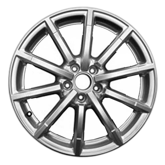 2015-2018 Audi A3 18" Hyper Silver OEM Factory Wheel Rim 8V0601025AQ