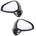thumbnail image 1 of For Audi A4 2017 2018 2019 Door Mirror Driver and Passenger Side | Pair | Power | Heated | w/ Signal Light | Paint to Match | Replacement For AU1320135, AU1321135, 1 of 5