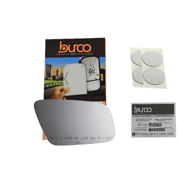 Audi A4, A6, A8, S4, S6, S8 Right Passenger Convex Clear Mirror Glass Lens w/ Adhesive USA. Multiple Options. See Details For Year Fitment