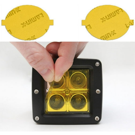 Audi A4 & S4 (09-12) Yellow Fog Light Covers