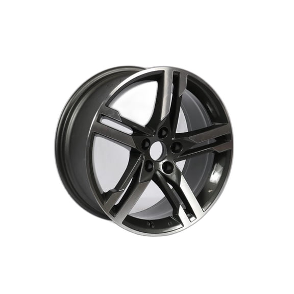 2017-2018 Audi A4 18" Machined Charcoal OEM Factory Wheel Rim 8W0601025M