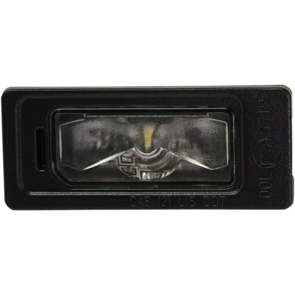 For Audi A4 allroad/Quattro 2017 2018 2019 2020 2021 License Plate Light Driver OR Passenger Side | Single Piece | Rear | CAPA Certified | LED | Replacement For VW2870114, VW2870114C | 5NA943021