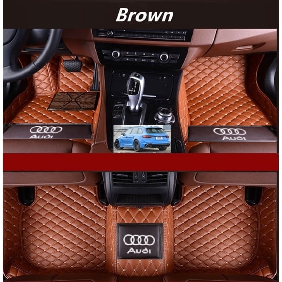 Audi A7 2012~2018 Waterproof Leather Car Floor Mats Car Carpet