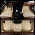 thumbnail image 1 of Audi A7 2012~2018 Waterproof Leather Car Floor Mats Car Carpet, 1 of 8
