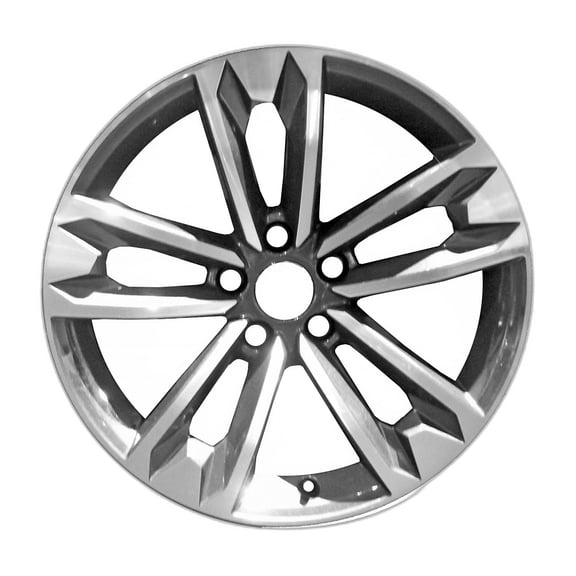 2017-2021 Audi A4 Allroad 18" Machined Charcoal OEM Factory Wheel Rim 8W9601025C