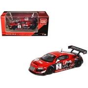 Audi R8 LMS #1 Edoardo Mortara Winner Macau GT Cup 2013 1/64 Die Cast Model Car by Pop Race