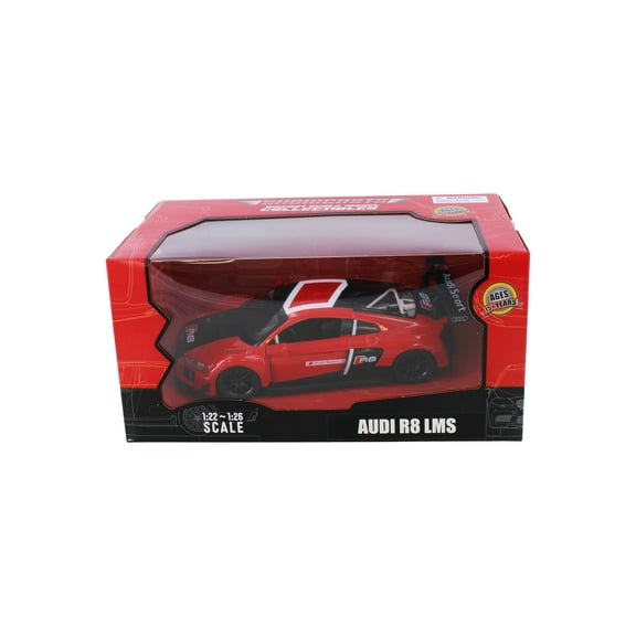 Audi R8 LMS, Red - Showcasts 68262R - 1/24 Scale Diecast Model Car