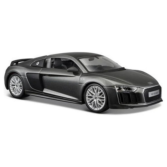 Audi R8 V10 Car [1:24 scale in Metallic Grey]