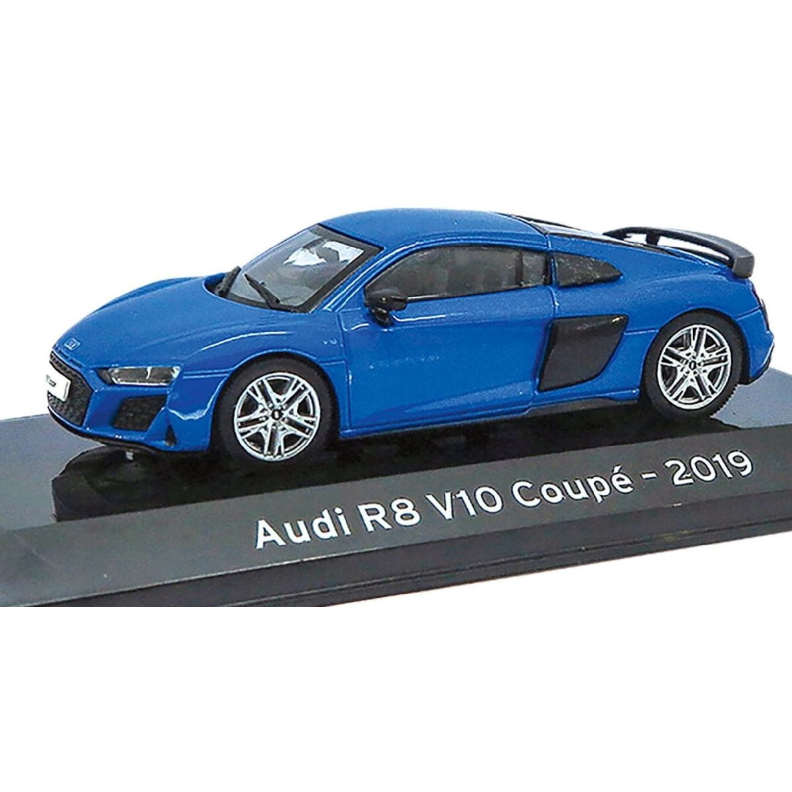 Audi R8 V10 Coupe (2019) 1:43 scale diecast model car in Blue by Ex Mag ...