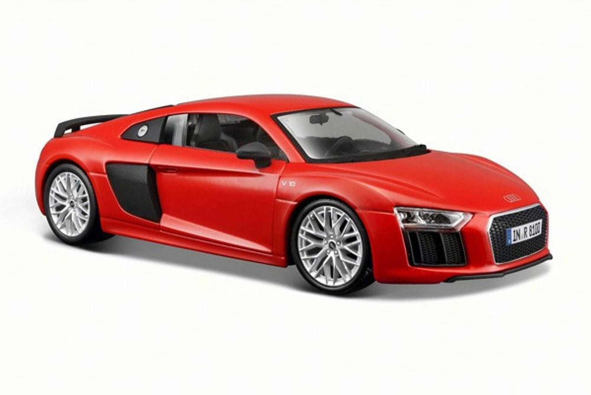 Audi R8 V10 plus Coupé ミニカー レッド Audi R8 V10 Plus, Red - Maisto 31513 - 1/24 Scale Diecast