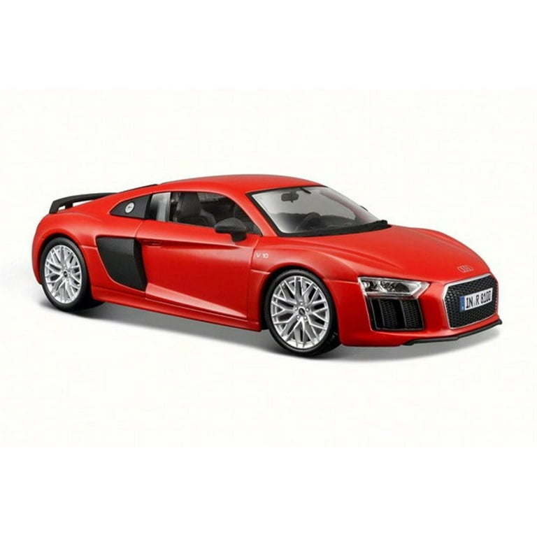 Audi R8 V10 Plus, Red - Maisto 31513 - 1/24 Scale Diecast