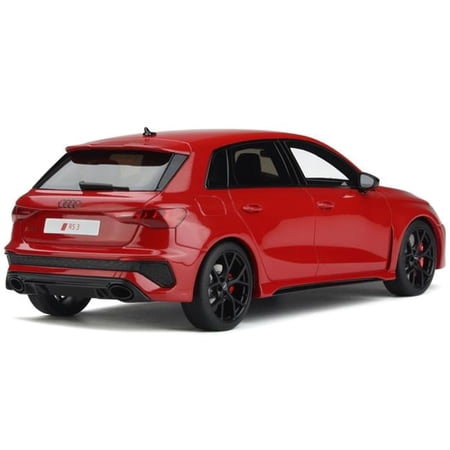 Audi RS 3 Sportsback 1 by 18 Scale Model Car, Red