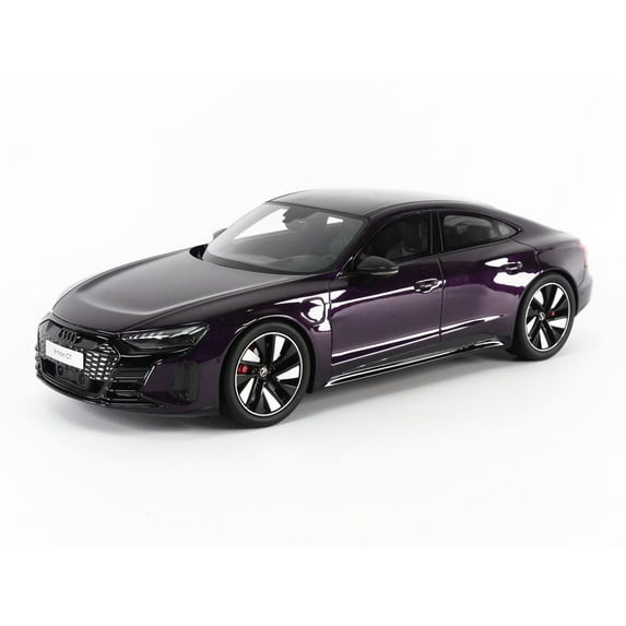 Audi RS E-Tron Purple Metallic with Carbon Top 1/18 Model Car by GT Spirit