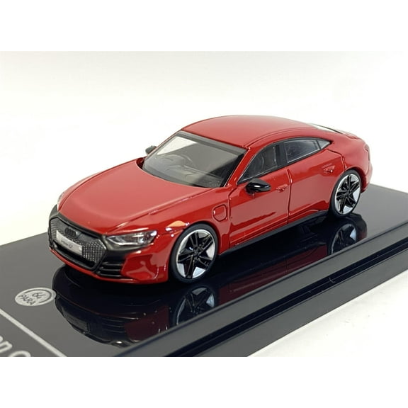 Audi RS e-tron GT Tango Red RHD 1:64 Scale Paragon 65332