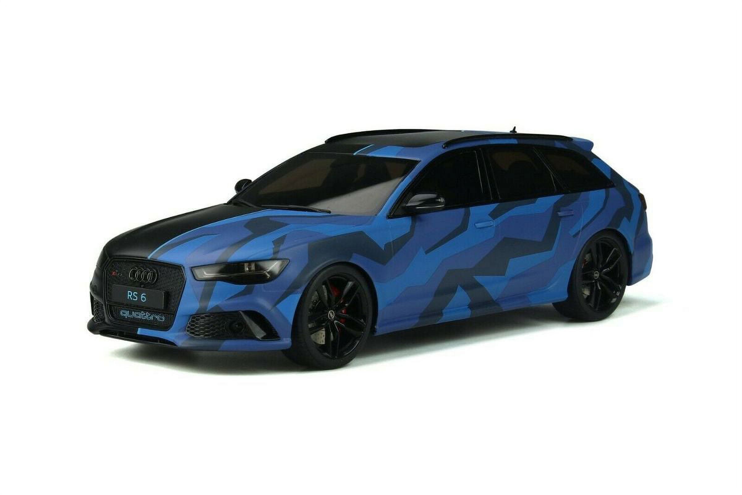Audi RS6 Avant Hardtop, Camo Blue - GT Spirit GT799 - 1/18 scale Resin  Model Toy Car