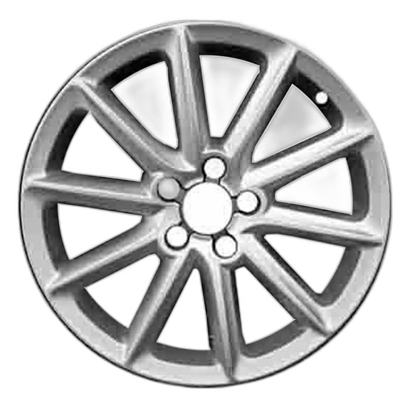 2012-2013 Audi TT Quattro 18" Silver OEM Factory Wheel Rim 8J0601025BH