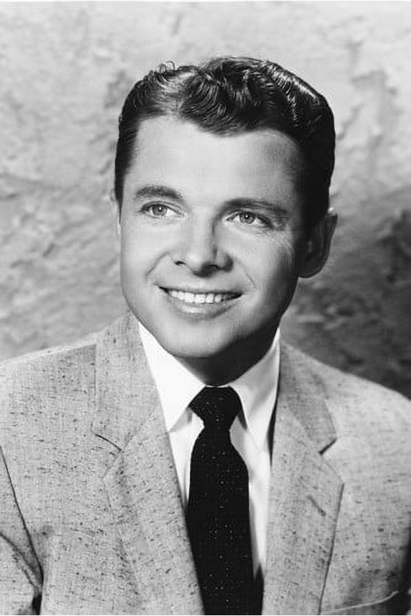Audie Murphy 24x36 Poster Smiling Portrait in Suit and Tie