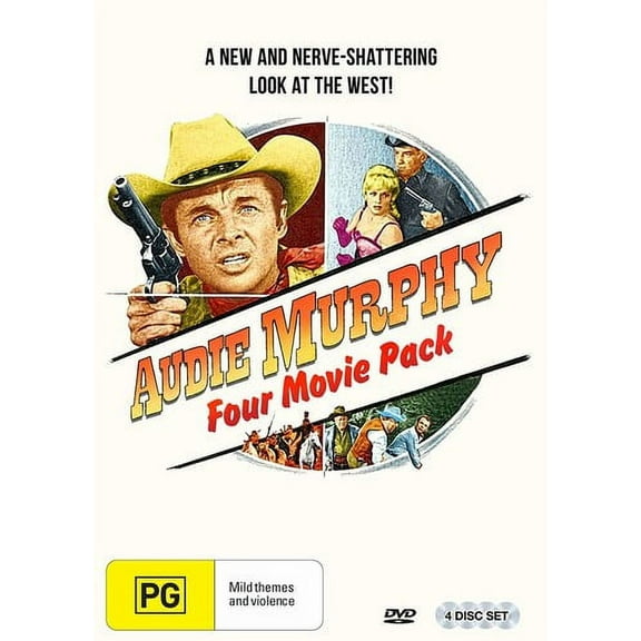 Audie Murphy: Four Movie Pack (DVD)