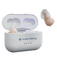 thumbnail image 1 of Audien Hearing Atom Pro 2 OTC Rechargeable Hearing Aids, Noise Cancelling, Universal Fit, 1 Pair, 1 of 6