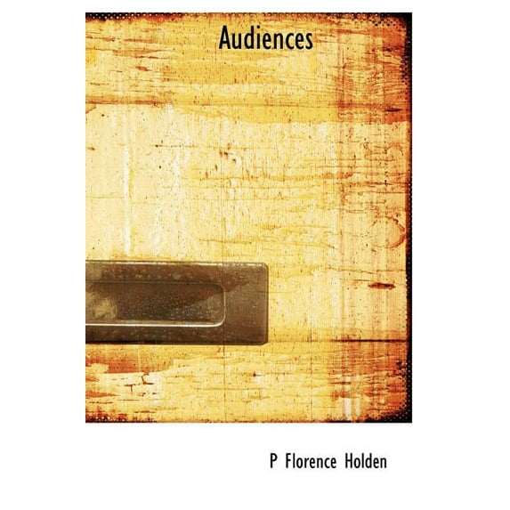 Audiences (Hardcover)