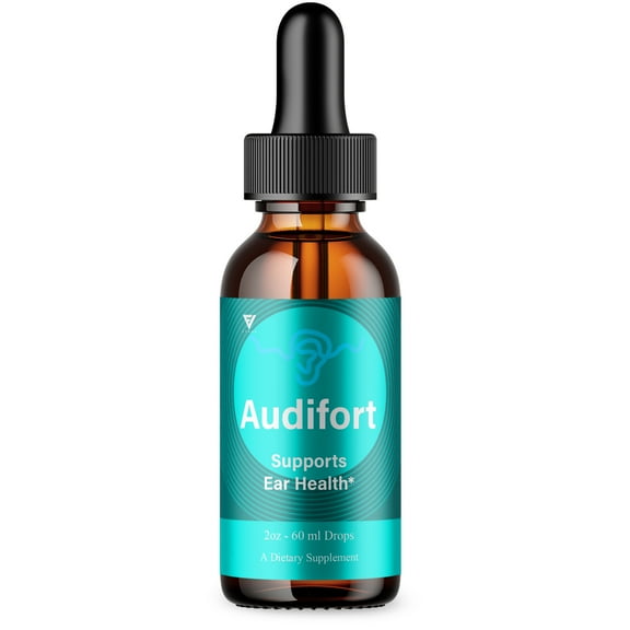 Audifort Advanced Tinnitus Drops, Audifort Maximum Strength Hearing And Overall Health Formula (2oz)