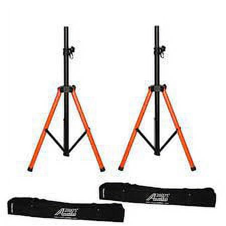 Audio 2000s Short Heavy Duty Speaker Stand with Canvas Carrying Bag AST439A (Pair)