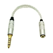 Audio Adapter Cable 4.4 Balanced Male /2.5 Balanced Female to 3.5 Stereo UK New Z8N6