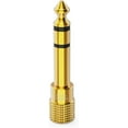 thumbnail image 1 of Audio Adapter, Stereo Plug - 6.35mm, Stereo Receptacle - 3.5mm, 1 of 9