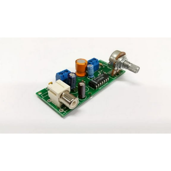 Audio Amp LM380N-14 Kit - RCA Input & 2 Pin Screw Termial Output