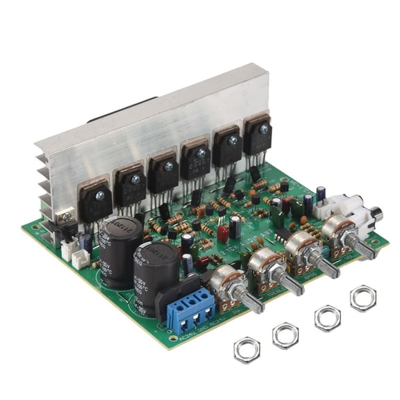 Audio Amplifier Board 2.1 Channel 240W High Power Subwoofer Amplifier Board AMP Dual AC18 - 24V Home Theater